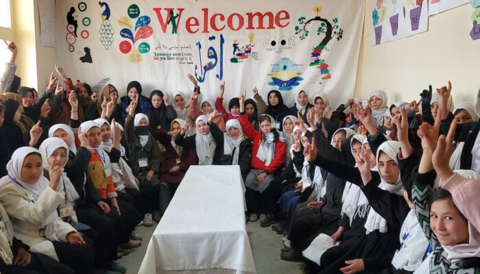 WC_25 Eine Versammlung aller Schülerinnen des WCK 2025